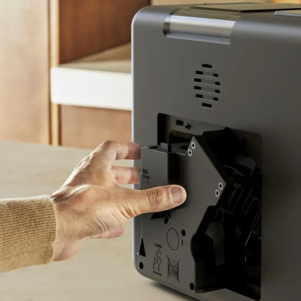 Кавомашина Krups My Coffee+ 1.5л, зерно, ОLED дисплей, авторецептів - 3, метал, сірий