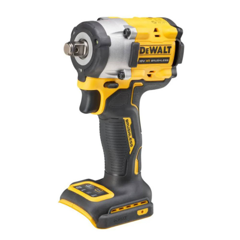 Гайковерт ударний акумуляторний DeWALT XR Li-Ion 18В 610Нм 1400-2500об/хв 3550уд/хв 1/2" кейс TSTAK 1.1кг без АКБ та ЗП