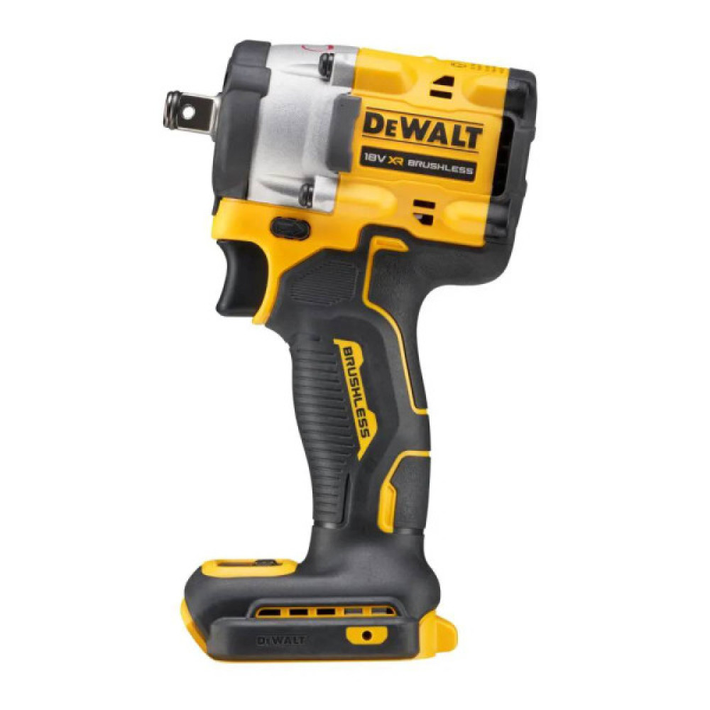 Гайковерт ударний акумуляторний DeWALT XR Li-Ion 18В 610Нм 1400-2500об/хв 3550уд/хв 1/2" кейс TSTAK 1.1кг без АКБ та ЗП