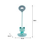 Настільна лампа Kite Froggy LED з акумулятором, зелена (K24-492-3-4) Настільна лампа Kite Froggy LED з акумулятором, зелена (K24-492-3-4)