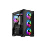 Корпус 1stPlayer X2-M-BK-4F1 Корпус 1stPlayer X2-M-BK-4F1