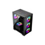Корпус 1stPlayer X2-M-BK-4F1 Корпус 1stPlayer X2-M-BK-4F1