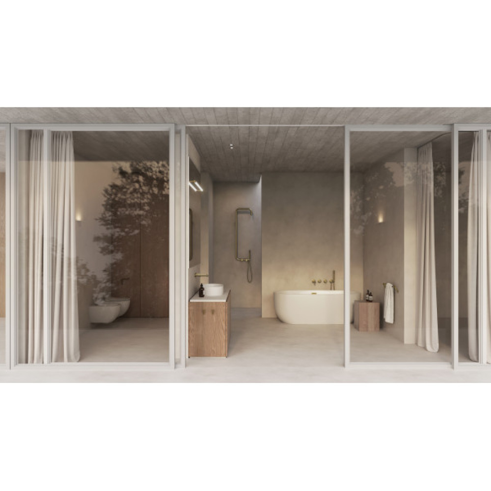 Біде Deante Peonia , біле