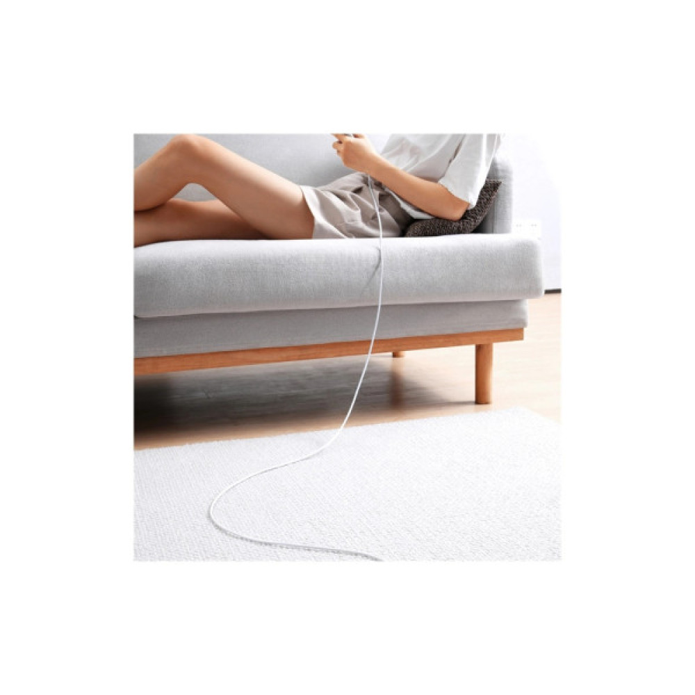 Дата кабель USB 2.0 AM to USB-C 1.0m Superior Fast Charging 100W moon white Baseus (P10320102214-01)