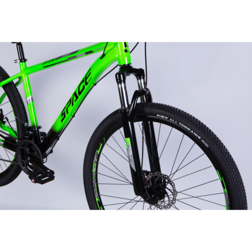 Велосипед Space 29" MERCURY DD FR рама-18" AL 2026 зелено-чорний (OPS-SP-29-170)