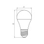 Лампочка Eurolamp LED A60 7W E27 4000K 220V акция 1+1 (MLP-LED-A60-07274(E)) Лампочка Eurolamp LED A60 7W E27 4000K 220V акция 1+1 (MLP-LED-A60-07274(E))
