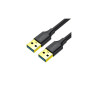 Дата кабель USB 3.0 AM/AM 3.0m US128 black Ugreen (90576)