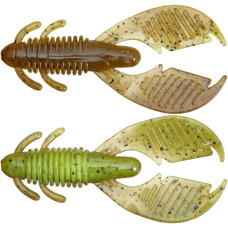 Силікон рибальський Reins AX Craw 3.5" B08 Green Pumpkin Chart Melon (6 шт/уп.) (1552.09.30)