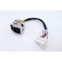 Роз'єм живлення ноутбука з кабелем для HP PJ257 (7.4mm x 5.0mm + center pin), 7-pin, Универсальный (A49050) Роз'єм живлення ноутбука з кабелем для HP PJ257 (7.4mm x 5.0mm + center pin), 7-pin, Универсальный (A49050)