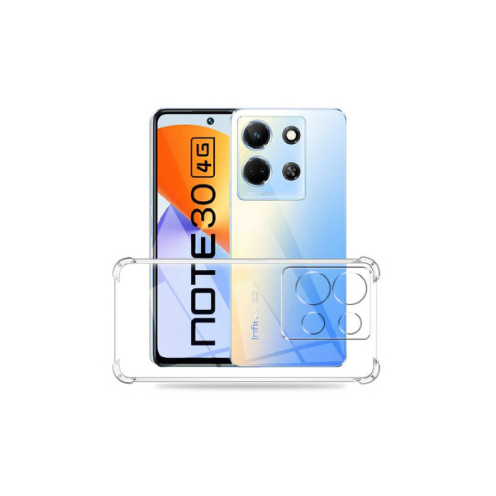 Чохол до мобільного телефона BeCover Anti-Shock Infinix Note 30 NFC (X6833B) Clear (710603) Чохол до мобільного телефона BeCover Anti-Shock Infinix Note 30 NFC (X6833B) Clear (710603)