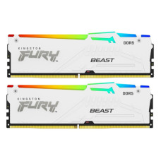 Модуль пам'яті для комп'ютера DDR5 64GB (2x32GB) 6000 MHz Beast White RGB EXPO Kingston Fury (ex.HyperX) (KF560C30BWEAK2-64) Модуль пам'яті для комп'ютера DDR5 64GB (2x32GB) 6000 MHz Beast White RGB EXPO Kingston Fury (ex.HyperX) (KF560C30BWEAK2-64)