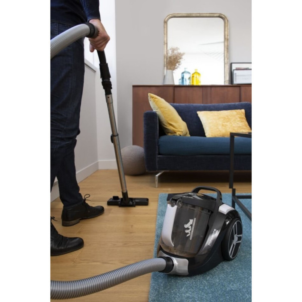 Пилосос Rowenta контейнерний Compact Power XXL, 900Вт, конт пил -2.5л, HEF system, чорний