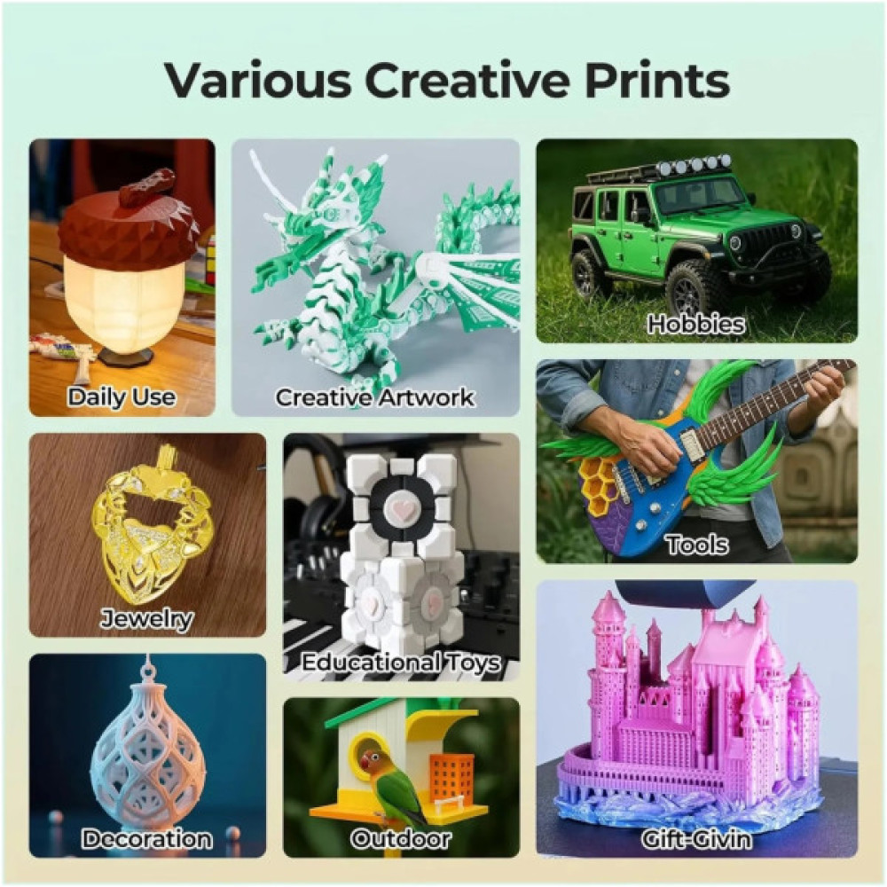 Пластик для 3D-принтера Creality Soleyin 1кг, 1.75мм, purple almond (3301010507)