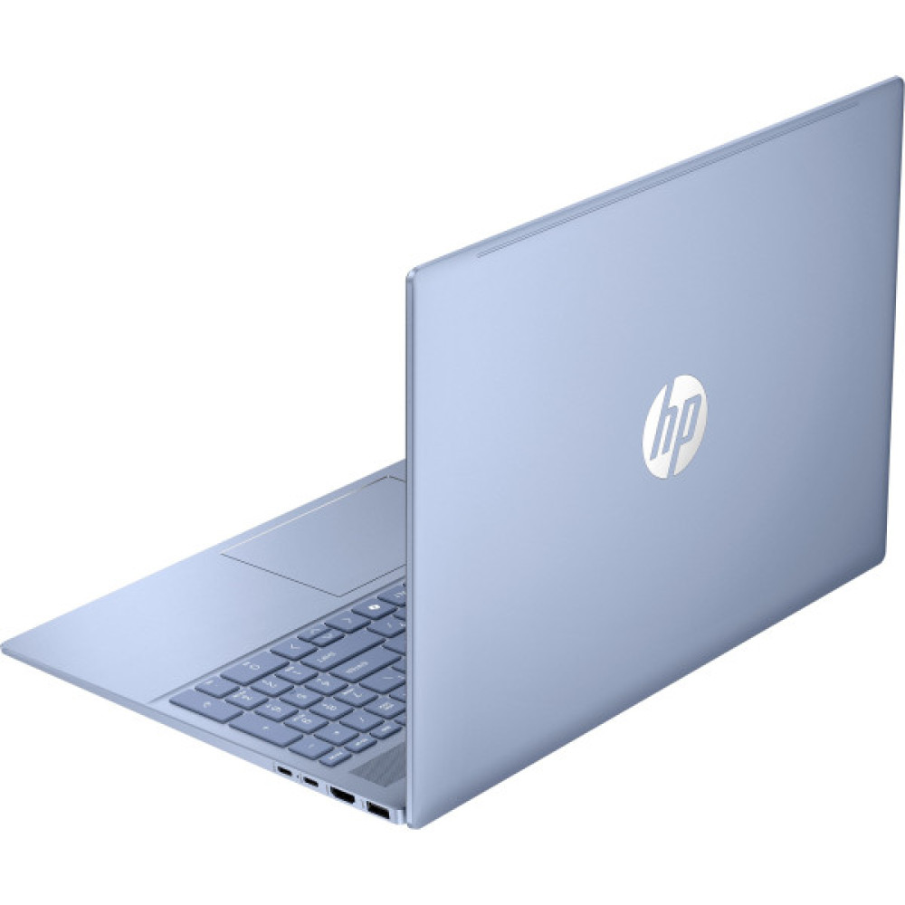 Ноутбук HP OmniBook 5 16-af1018ua 16" WUXGA IPS AG, Intel U7-255U, 16GB, F512GB, UMA, DOS, блакитний