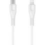 Дата кабель USB-C to Lightning 1.2m MFI White Canyon (CNS-MFIC4W) Дата кабель USB-C to Lightning 1.2m MFI White Canyon (CNS-MFIC4W)