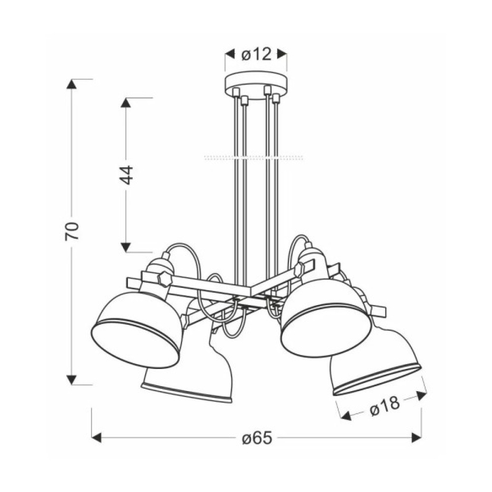 Люстра Candellux Reno (34-78155)
