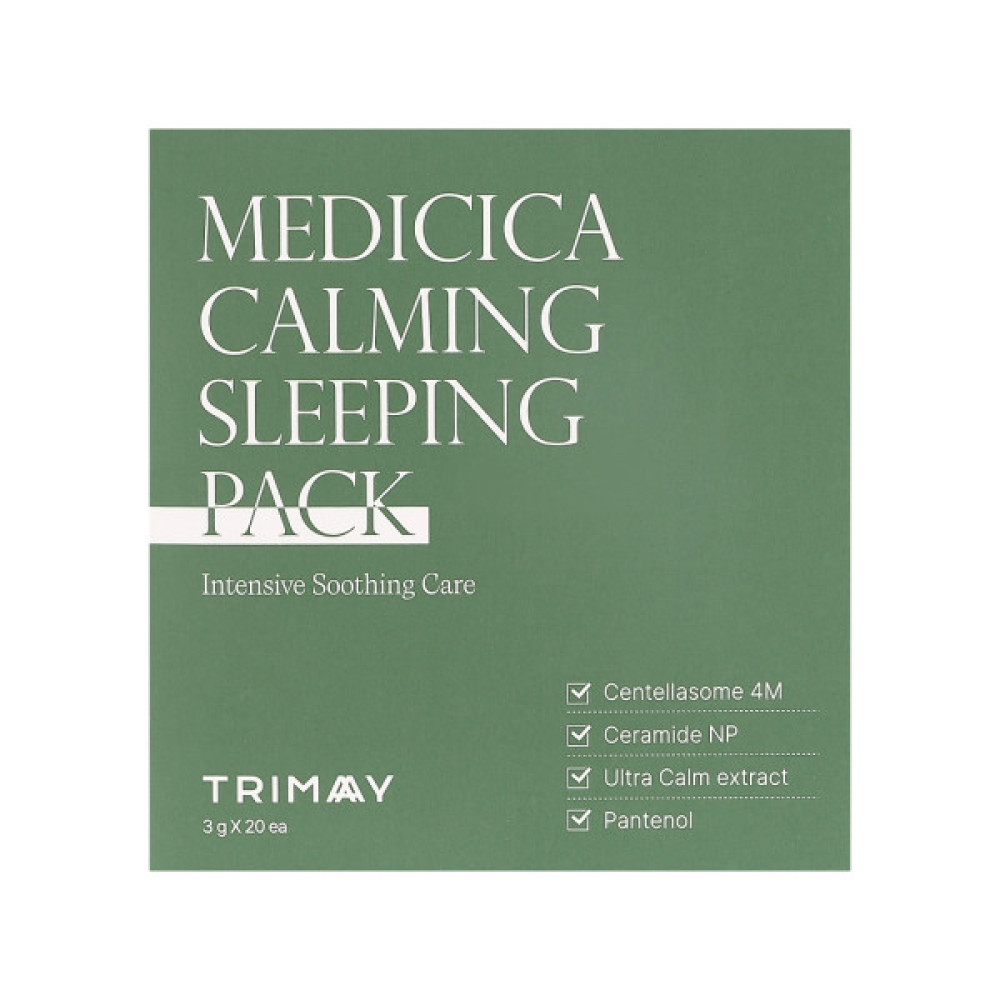 Маска для обличчя Trimay Medicica Calming Sleeping Pack 20 х 3 г (8809822540617)