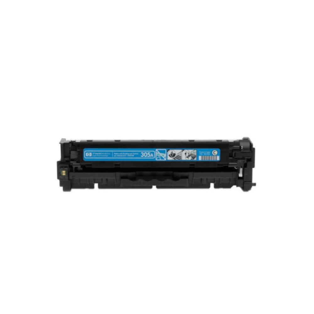 Корпус картриджу HP CE411A/305A cyan (C_VIRGIN_CE411A)
