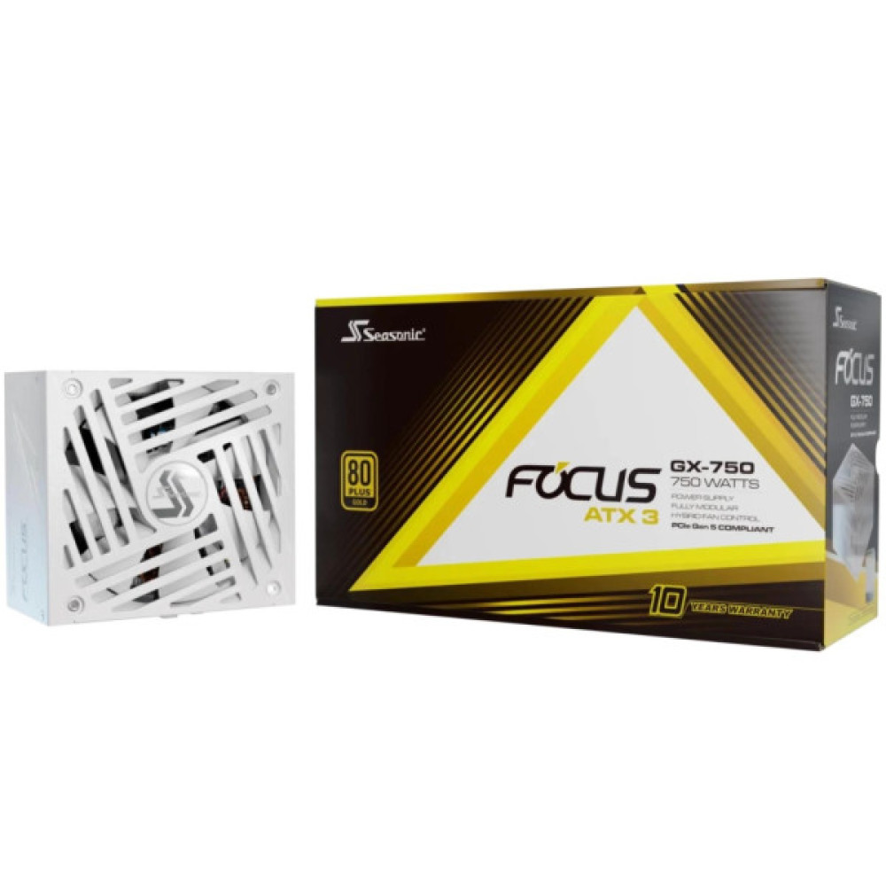 Блок живлення Seasonic 750W FOCUSGX-750-ATX31-WHT (FOCUS-GX-750-ATX31-WHITE)