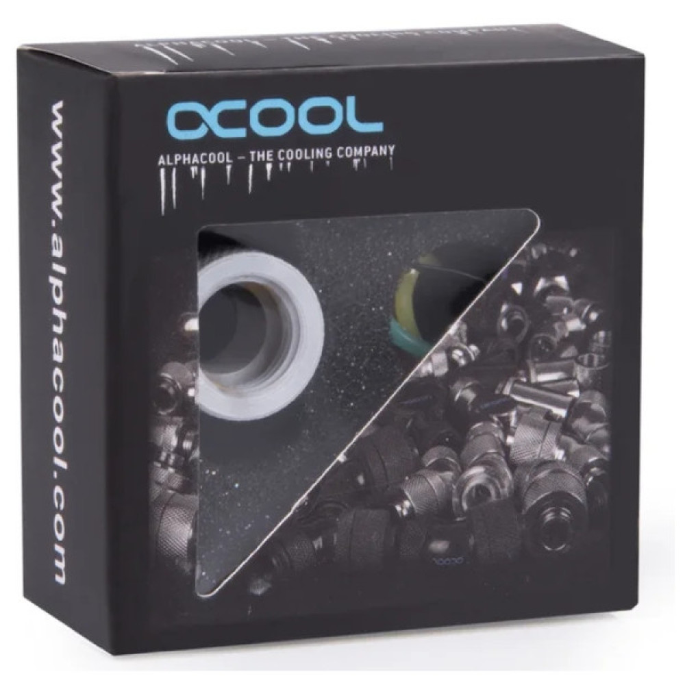 Фітинг для СРО Alphacool Eiszapfen extension 10mm - - white (17488)