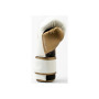 Боксерські рукавички Everlast PowerLock Boxing Training Gloves P00003050 білий, золотий 14 унцій (009283620127)