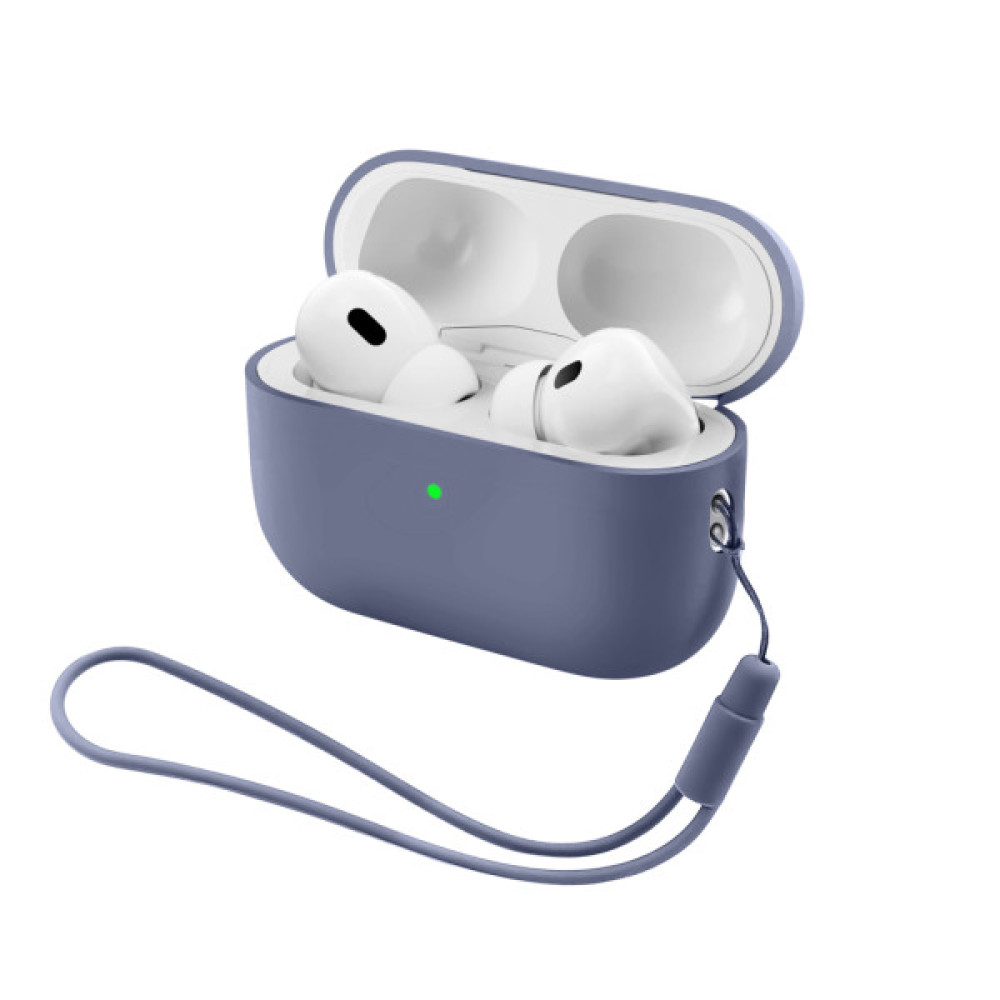 Чохол для навушників Armorstandart Silicone Case with straps For Apple AirPods Pro 3 Dark Purple (ARM91280)