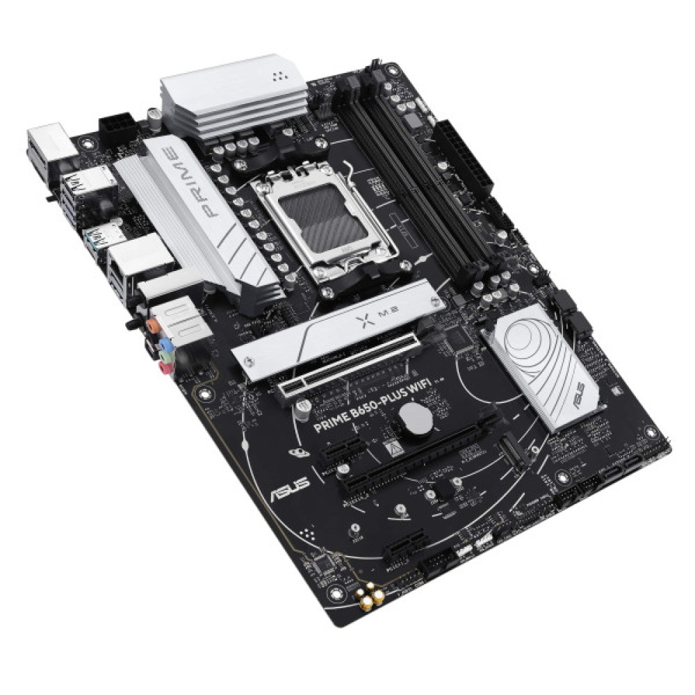 Материнcька плата ASUS PRIME B650-PLUS WIFI sAM5 B650 4xDDR5 M.2 HDMI DP WiFi BT ATX