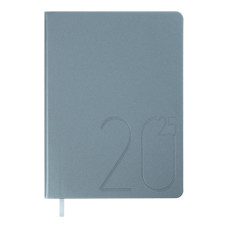 Тижневик Buromax датований 2025 STEEL, А5 блакитний (BM.2127-30)