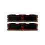 Модуль пам'яті для комп'ютера DDR4 32GB (2x16GB) 3200 MHz IRDM Black Goodram (IR-X3200D464L16A/32GDC) Модуль пам'яті для комп'ютера DDR4 32GB (2x16GB) 3200 MHz IRDM Black Goodram (IR-X3200D464L16A/32GDC)