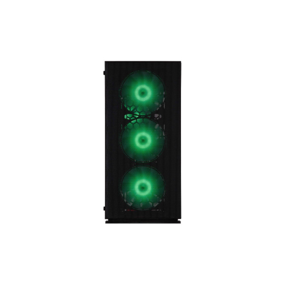 Корпус 2E GAMING Virtus Neo G3301N без БЖ 2xUSB3.0, 1xUSB2.0, 3x140мм ARGB, 1x120мм ARGB,  VGA 340мм, LCS ready, контролер з пультом, TG Side Panel, ATX, чорний