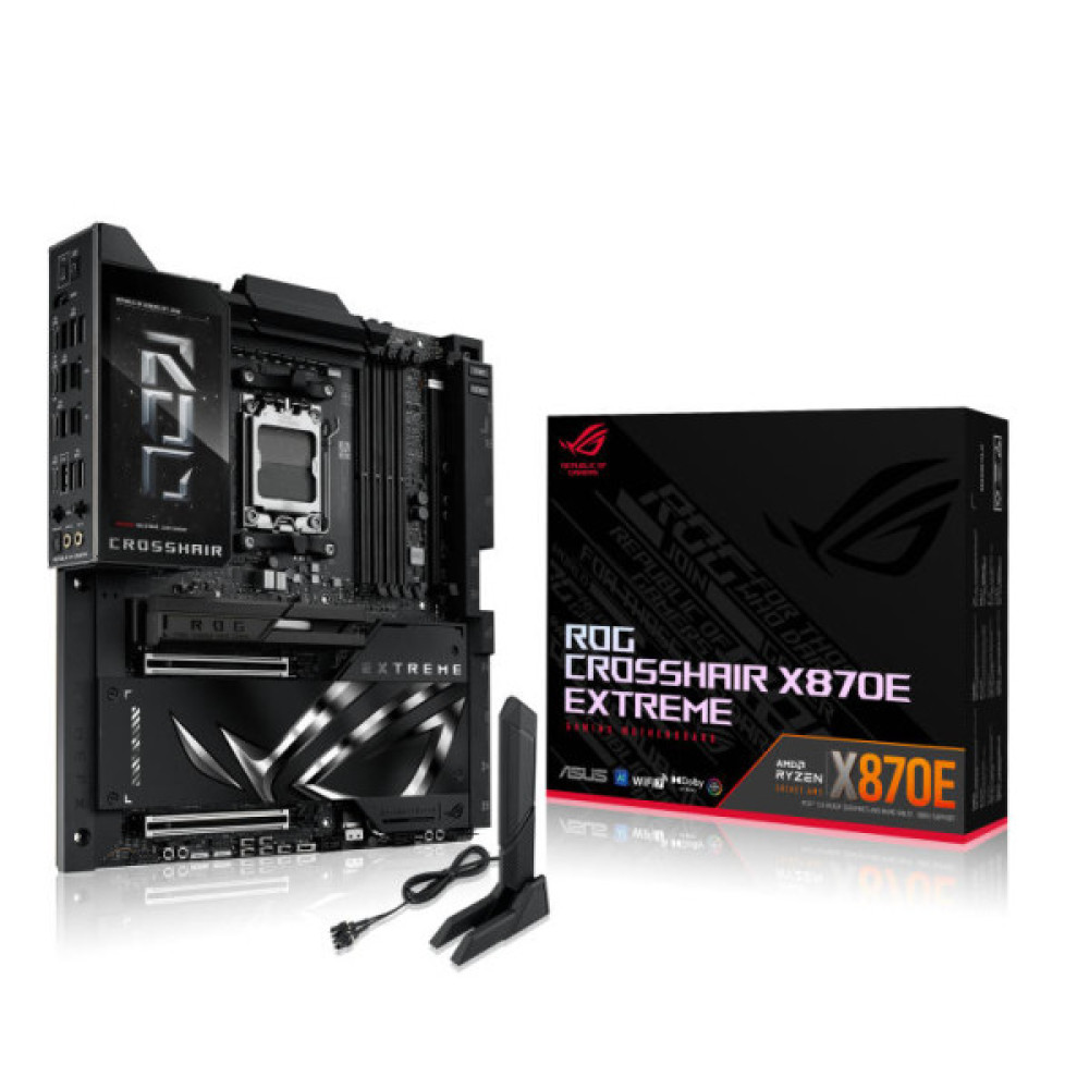 Материнcька плата ASUS ROG CROSSHAIR X870E EXTREME sAM5 X870E 4xDDR5 M.2 USB Type-C HDMI WiFi BT EATX