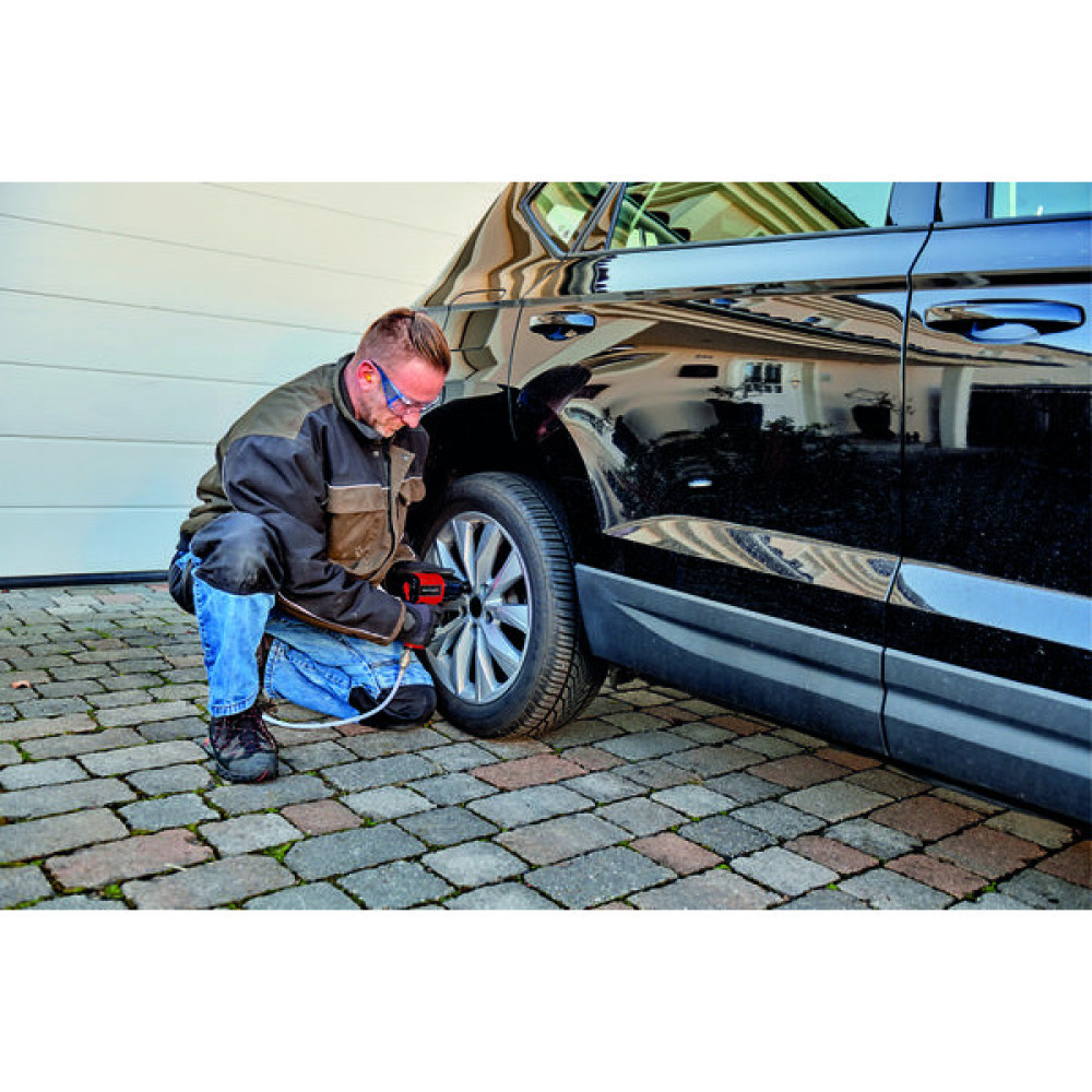 Гайковерт пневматичний Einhell TC-PW 340, 340Нм, 6.3бар, 142л/хв, 1.9кг