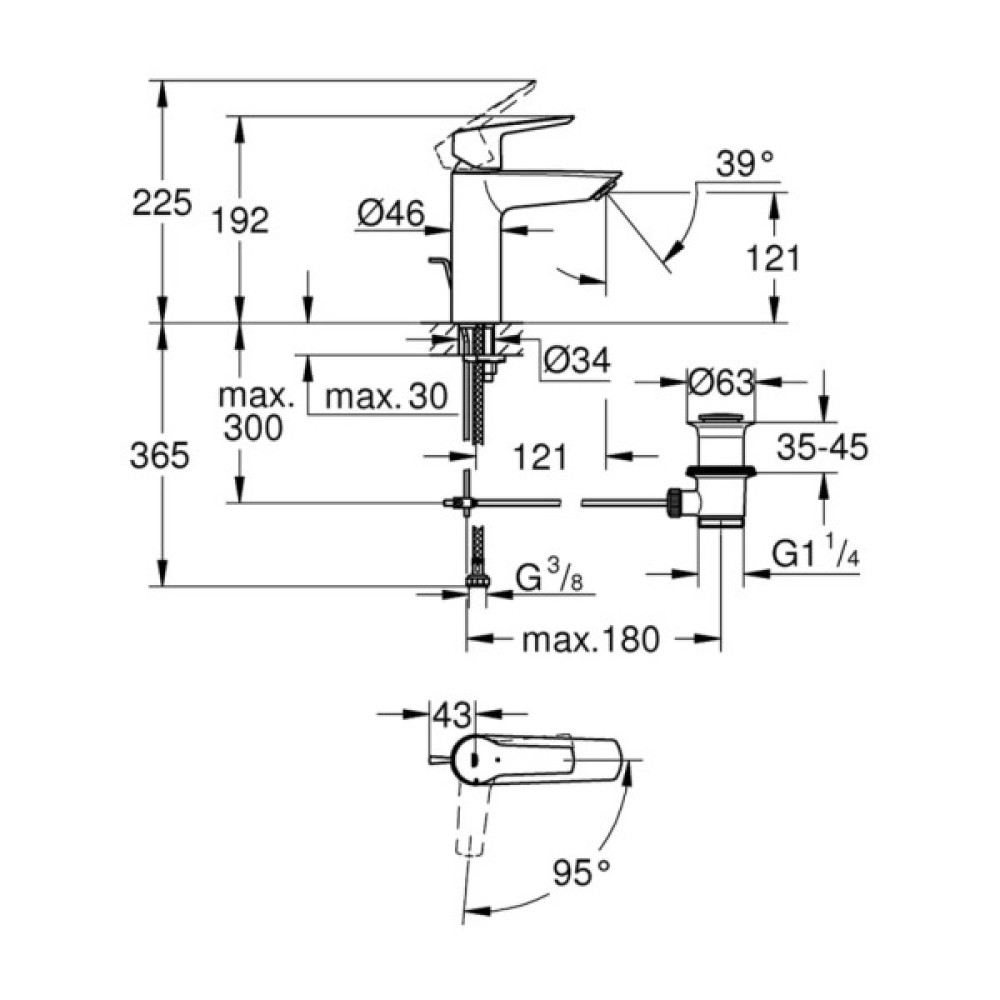 Змішувач Grohe QuickFix 23552002