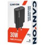 Зарядний пристрій Canyon USB-C PD30W OnCharge Black (CNE-CHA30CLB)
