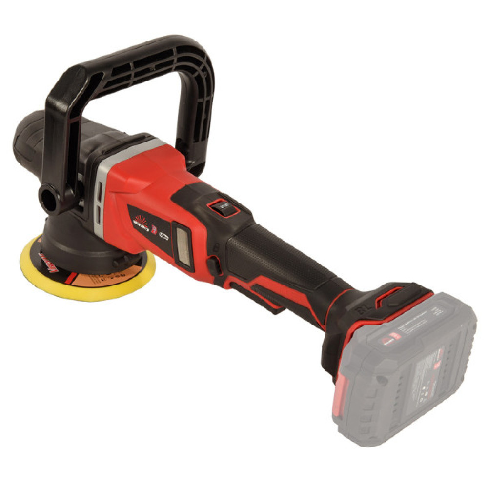 Шліфувальна машина Vitals Master, PS 18125v SmartLine+, 18V, 125мм, 1500–5500об/хв, 2.0кг (без АКБ та ЗП) (243528)