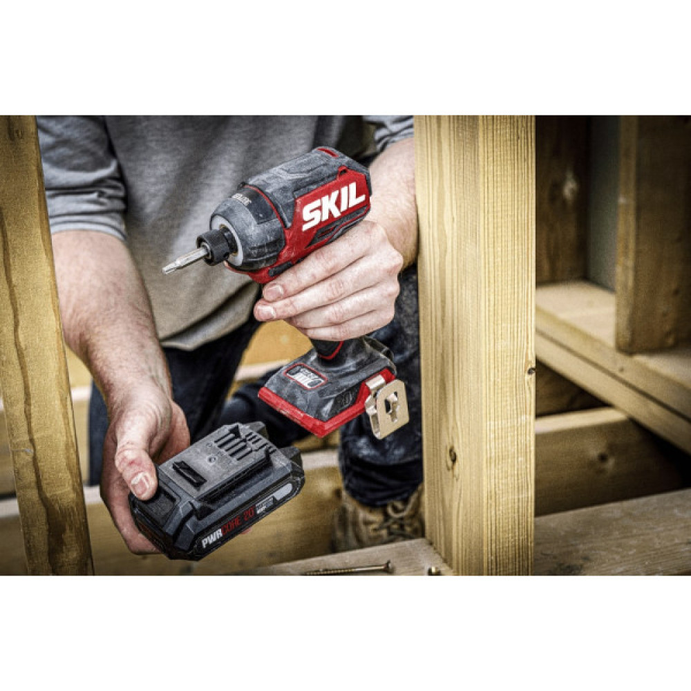 Гвинтоверт імпульсний SKIL 3225 CA Compact 20В 1800·2500·3100об·хв 250Нм 0.9кг без АКБ та ЗП