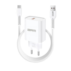 Зарядний пристрій Armorstandart AR012 Basic USB 24W + cable USB to USB-C White (ARM69893)