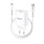 Зарядний пристрій Armorstandart AR012 Basic USB 24W + cable USB to USB-C White (ARM69893) Зарядний пристрій Armorstandart AR012 Basic USB 24W + cable USB to USB-C White (ARM69893)