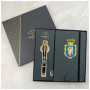 Ручка кулькова Parker IM 17 CITY Black GT BP Герб Києва + блокнот Parker + подар.упак. GIFT24 (22032b24_C0010u)