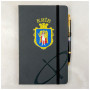 Ручка кулькова Parker IM 17 CITY Black GT BP Герб Києва + блокнот Parker + подар.упак. GIFT24 (22032b24_C0010u)