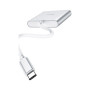 Концентратор HOCO USB-C to USB3.0+HDMI+PD HB14 Silver (6931474725790)