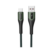 Дата кабель USB 2.0 AM to Micro 5P 1.0m 3A braided dark green SkyDolphin (USB-000584) Дата кабель USB 2.0 AM to Micro 5P 1.0m 3A braided dark green SkyDolphin (USB-000584)