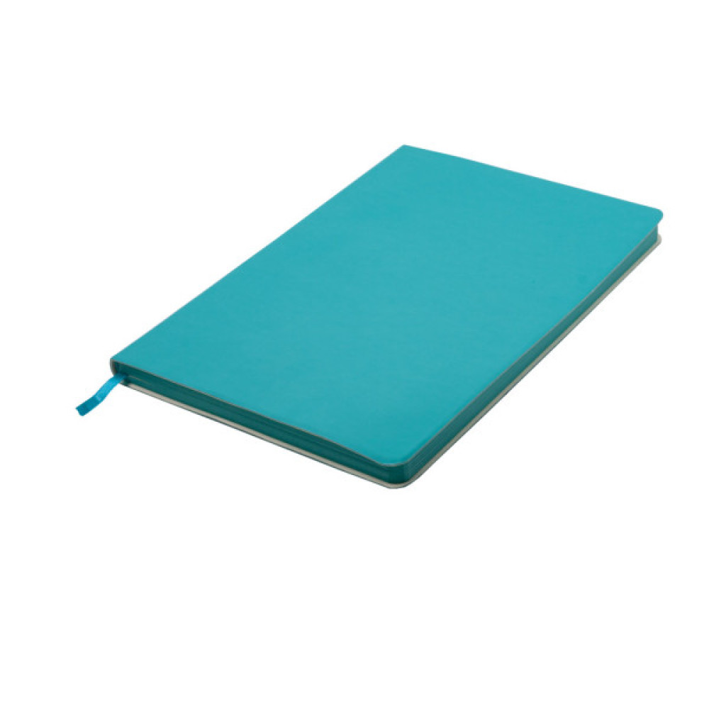 Блокнот Buromax діловий Touch Me Logo2U 96 аркушів А5 у клітинку обкладинка (BM.295102-35)