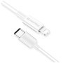 Дата кабель USB-C to Lightning 1.0m 3A white ColorWay (CW-CBPDCL032-WH)