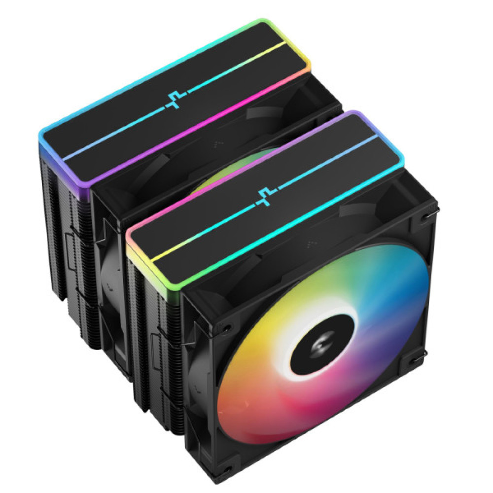 Кулер до процесора Deepcool AG620 BK ARGB V2 (R-AG620-BKAMMN-GJD)