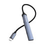 Концентратор ColorWay USB-C 4-in-1 USB-C2.0х3/USB3.0 (CW-HUB07) Концентратор ColorWay USB-C 4-in-1 USB-C2.0х3/USB3.0 (CW-HUB07)
