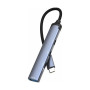 Концентратор ColorWay USB-C 4-in-1 USB-C2.0х3/USB3.0 (CW-HUB07) Концентратор ColorWay USB-C 4-in-1 USB-C2.0х3/USB3.0 (CW-HUB07)