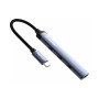 Концентратор ColorWay USB-C 4-in-1 USB-C2.0х3/USB3.0 (CW-HUB07) Концентратор ColorWay USB-C 4-in-1 USB-C2.0х3/USB3.0 (CW-HUB07)