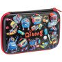 Пенал Cool For School 1 відділення з органайзером чорний (QT-5773-Black) Пенал Cool For School 1 відділення з органайзером чорний (QT-5773-Black)