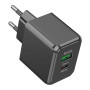 Зарядний пристрій HOCO CS14A Ocean 1xUSB-C PD20W + 1xUSB QC3.0 Black (6942007603898) Зарядний пристрій HOCO CS14A Ocean 1xUSB-C PD20W + 1xUSB QC3.0 Black (6942007603898)